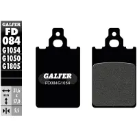 Galfer Fd084-g1054 Organiske Skivebremseklodser