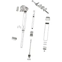 RockShox 150 Mm Reverb Axs B1 Overrør