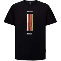 Santini Pirelli Tape T-shirt Med Korte ærmer
