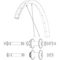 Mavic Ksyrium Ebm X20 Eger 14 Enheder