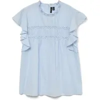 Vero Moda Bluse 'VMTrine' lyseblå