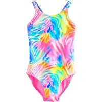 Next Badedragt blå / gul / orange / pink