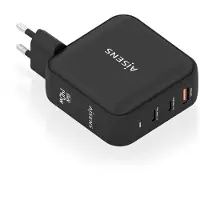 Aisens Asch-140w3p031-bk Usb-a-og Usb-c-vægoplader