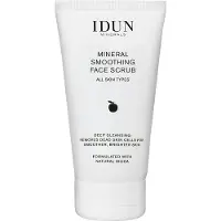 IDUN MINERALS Idun -mineraler, der udj?vner ansigtsskrub - til fornyet dybt renset og lysere hud - bl?d cremet struktur - bl?dg?r huden - fjerner d?de hudcelle