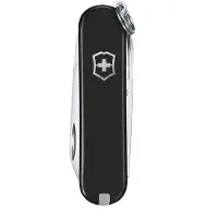 Victorinox 0.6223.3G, Låsning af knivblad, Kniv med flere værktøjer, Dråbepunkt, Syntetisk ABS, SORT, 7 værktøjer