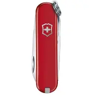 Victorinox 0.6223.G, Låsning af knivblad, Kniv med flere værktøjer, Dråbepunkt, Syntetisk ABS, Rød, 7 værktøjer