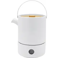 Bredemeijer Umea, Tekande sæt, 1200 ml, Hvid, Keramisk, 140 mm, 180 mm