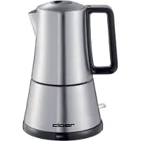 Cloer 5928 - - 6 kopper - mat rustfrit stål