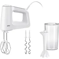 Braun MultiMix 3 HM 3105 WH - Håndmixer - 500 W - hvid