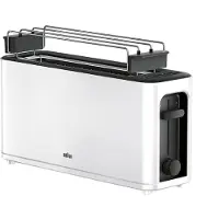 Braun PurEase HT3110WH - Brødrister - 1 Holdere - hvid