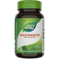 Nature'S Way , Niacinamid, Ikke-Flushing, 500 mg, 100 Kapsler