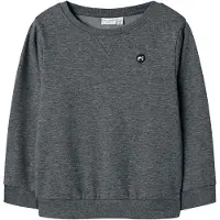 Name it Sweatshirt - Noos - NkmVimo - Mørkegråmeleret - - 6 år (116) - Sweatshirt