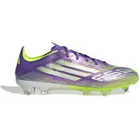 Adidas F50 Pro FG Radiant Blaze - Lilla/Hvid/Grøn - Græs (FG), størrelse 48