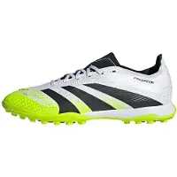 Adidas Herre Predator League TF Astro Fodboldstøvler Cloud White/Core Black/Lucid Lemon