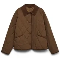 Vero Moda Overgangsjakke choko / mørkebrun