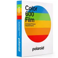 Polaroid Farve 600-film Rund Ramme 8 Instantbilleder