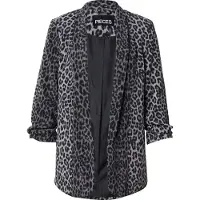 Pieces Blazer 'PCBosella' mørkegrå / sort