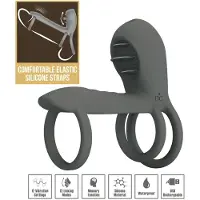 Vuxen Master Ring Vibrating Cock Ring