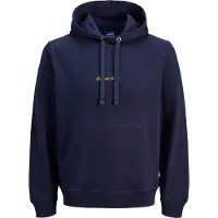 Jack & Jones Sweatshirt 'JORNorrebro' navy / orange
