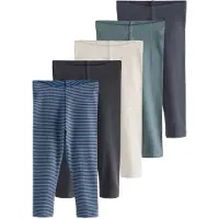 Next Leggings cyanblå / basalgrå / greige / sort