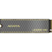 A-Data Technology ADATA Legend 860 - SSD - 1000 GB - intern - M.2 2280 - PCIe 4.0 x4 (NVMe) - integreret kølelegeme