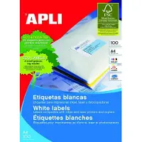 APLI 1283-boksers Flerbrugsmærkat 38x21.2 Mm