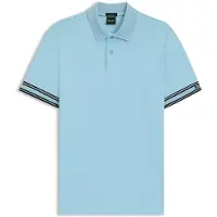 BOSS Zone 10273348 Green Kortærmet Polo