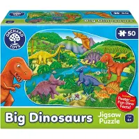 Orchard Toys Stort Dinosaurpuslespil 50 Stykker