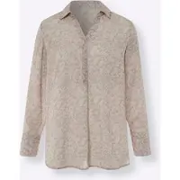 HEINE Bluse champagne / grå