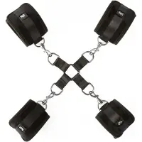 Sei mio Hogtied and Satisfied Hog Tie and Cuff Set
