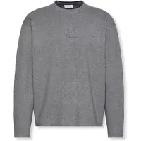 Calvin Klein Jeans Pullover marin / mørkegrå