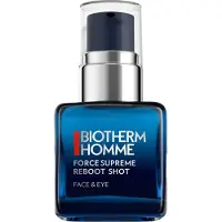 Biotherm Force Supreme Reboot Shot Revitalisere mnds hud En hj koncentration 12% C-vitamin Ansigts- og jenserum, der retter sig mod fine linjer slvhed
