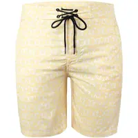 Yeaz Badeshorts 'Dazzers' lysegul / hvid