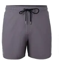 Yeaz Badeshorts 'Seabeat' grå / sort / hvid