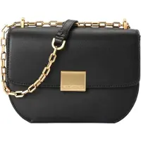 Karl Lagerfeld Skuldertaske 'Forever' guld / sort