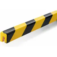 Durable 1127130, Polyurethan (PU), Sort, Gul, Flad, 1000 mm, 25 mm, 1,71 kg