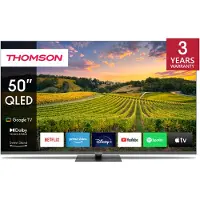 Thomson 50QG5C14 - 50 Diagonal klasse LED-bagbelyst LCD TV - QLED - Smart TV - Google TV - 4K UHD (2160p) 3840 x 2160 - HDR - Quantum Dot, Direct LE