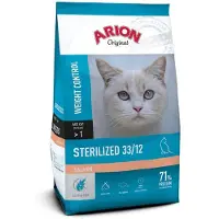 Arion Original Sterilized 33/12 Salmon Dry Cat Food 7.5kg