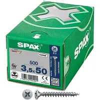 Spax Wirox Universal Fladskruetrækker 3.5x50 Mm 500 Enheder