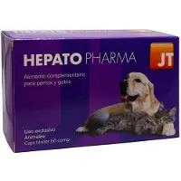 Jtpharma Hepato Pharma Kosttilskud Til Kæledyr 60 Enheder