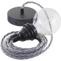 Creative Cables Tn02 2 M Hængende Lampe Pendel Til Lampeskærm