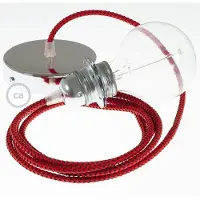 Creative Cables Rt94 3d 50 Cm Hængende Lampe Pendel Til Lampeskærm