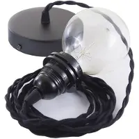 Creative Cables Tc04 1 M Hængende Lampe Pendel Til Lampeskærm