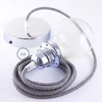 Creative Cables Rd74 Zigzag Diy 1 M Hængende Lampe Pendel Til Lampeskærm