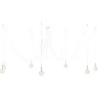 Creative Cables Spider 7 Falls With Light Bulb Pendellampe