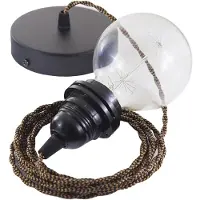 Creative Cables Tz22 50 Cm Hængende Lampe Pendel Til Lampeskærm
