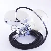Creative Cables Rm04 50 Cm Hængende Lampe Pendel Til Lampeskærm