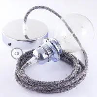 Creative Cables Rs81 2 M Hængende Lampe Pendel Til Lampeskærm