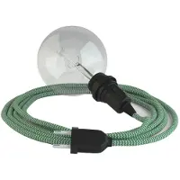Creative Cables Rz06 Zigzag 5 M Hængende Lampe Til Lampeskærm