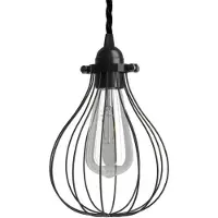 Creative Cables Textile Drop 1.2 M Hængende Lampe Med Pære